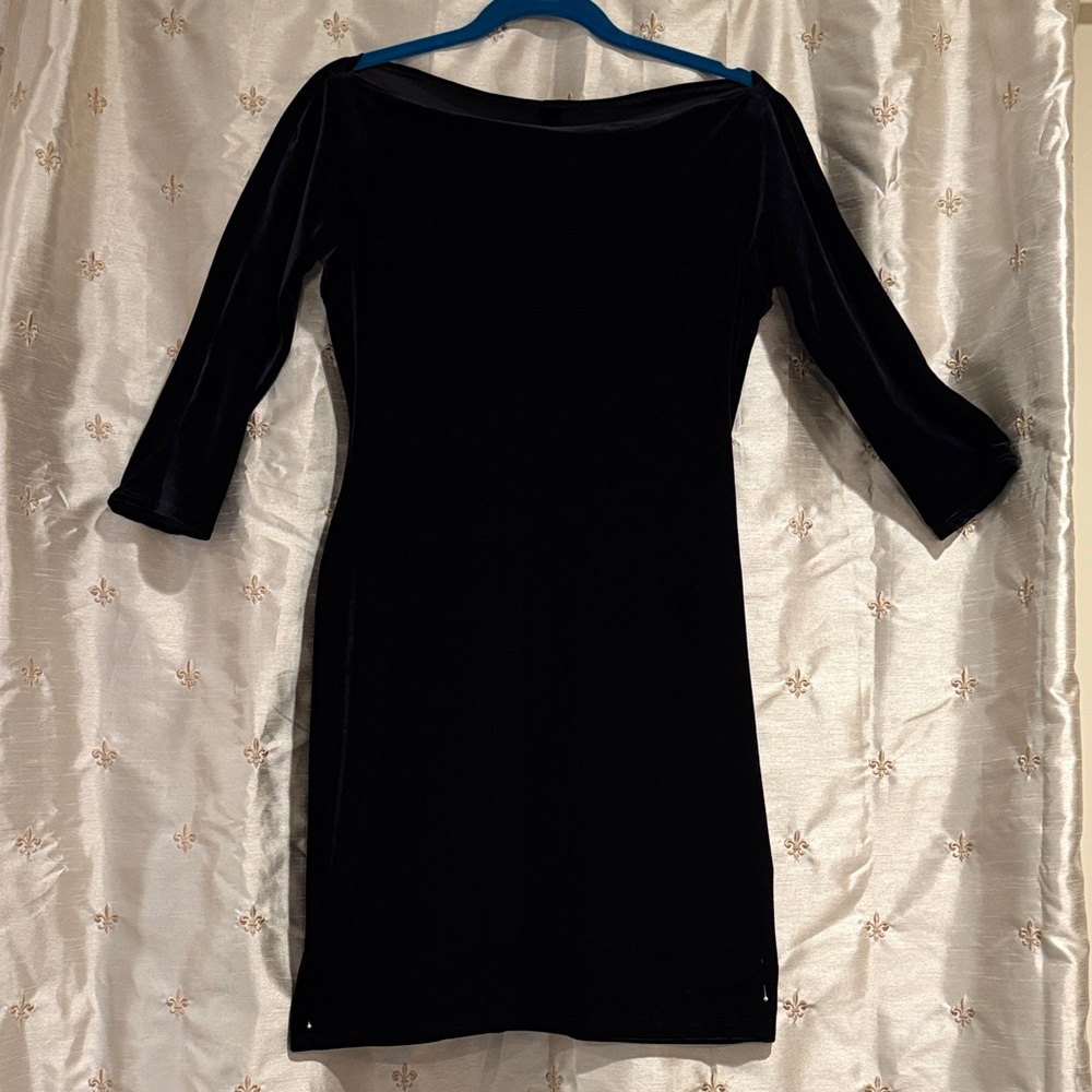 Black Velvet Dress by LAUNDRY, Shelli Segal